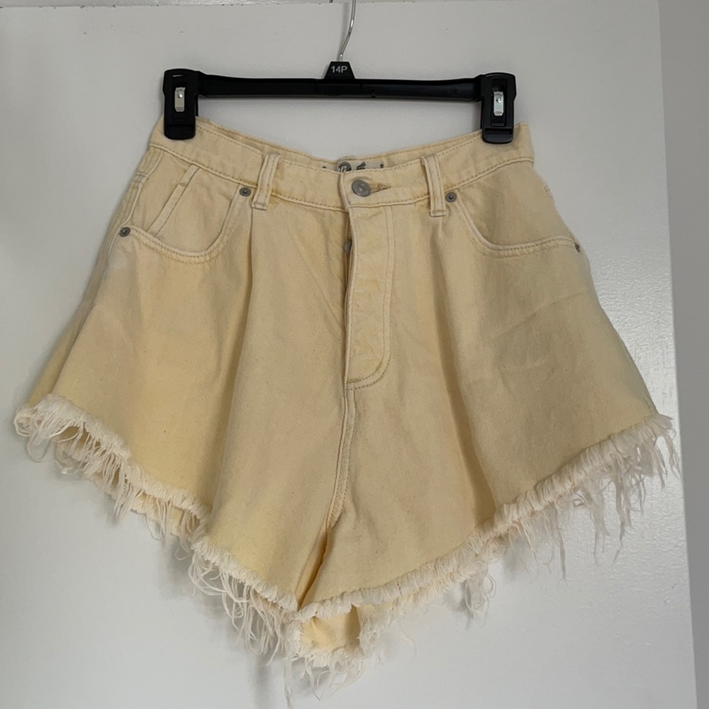 Free people harlie denim shorts